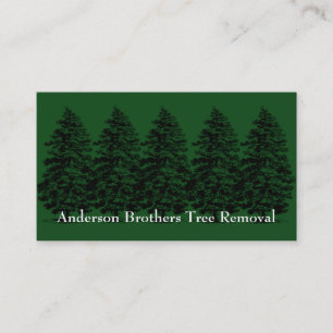 Tarjeta de desmontaje del árbol de paisaje