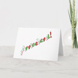 Tarjeta de despedida