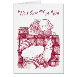 Tarjeta de despedida - buen día