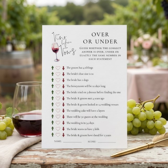Tarjeta de Despedida de Soltera Vino Antes de Voto (Subido por el creador)