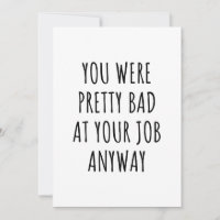 Tarjeta de despedida para compañero de trabajo Tar
