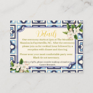 Tarjeta de detalle de invitaciones a bodas de limó