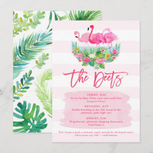 Tarjeta de detalle del horario del fin de semana