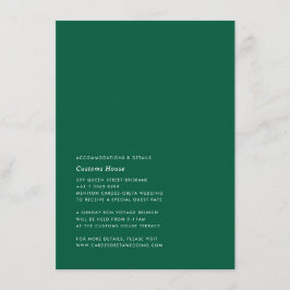 Tarjeta de detalle moderna y sencilla