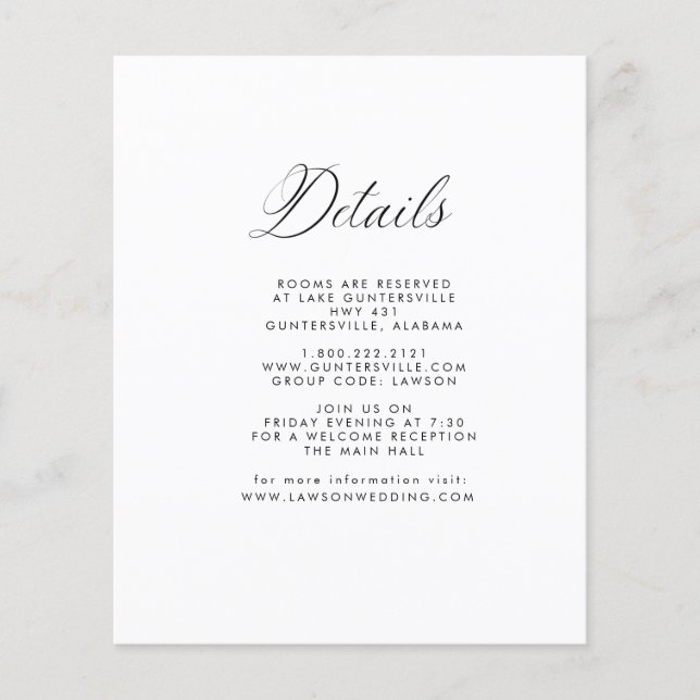 Tarjeta de detalles (Anverso)