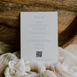 Tarjeta de detalles azul de Dusty Escudo de Vines 