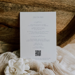 Tarjeta de detalles azul de Dusty Escudo de Vines