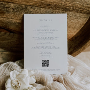 Tarjeta de detalles azul de Dusty Escudo de Vines 