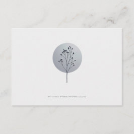 Tarjeta de detalles de boda de flores cubiertas de