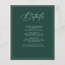 Tarjeta de detalles de Emerald