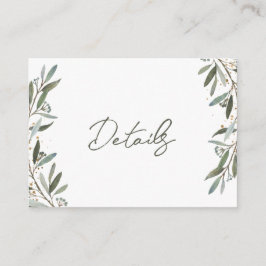 Tarjeta de detalles de Eucalyptus Greenery