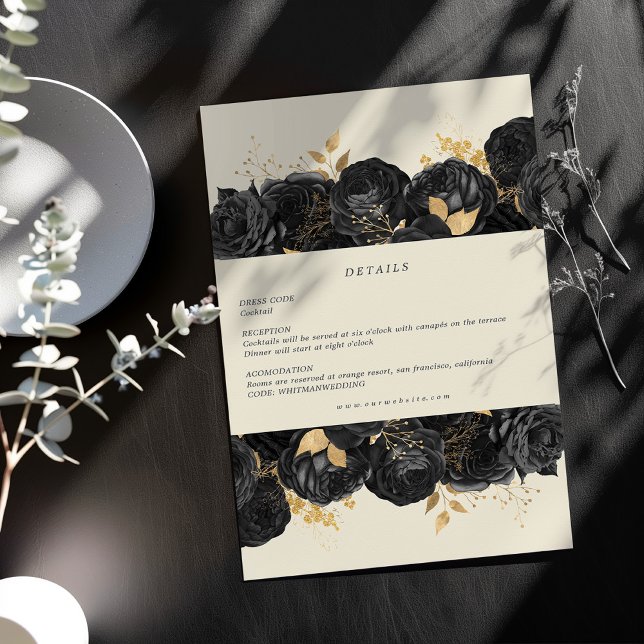 Tarjeta de detalles de la recepción de Rosas de co (Subido por el creador)