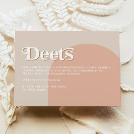 Tarjeta de detalles de los anuncios de la retro TR