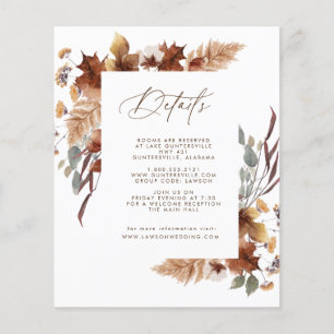 Tarjeta de detalles de noviembre