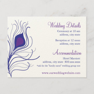 Tarjeta de detalles de recepción