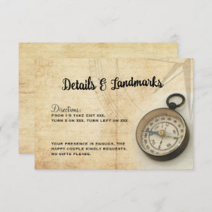 Tarjeta de detalles del aniversario de nuestra ave