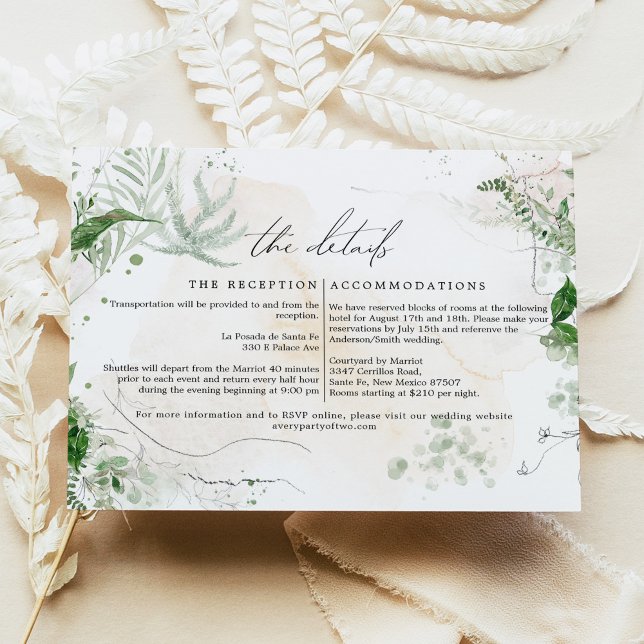 Tarjeta de detalles del Boda de GIANNA Boho Etheri (Subido por el creador)