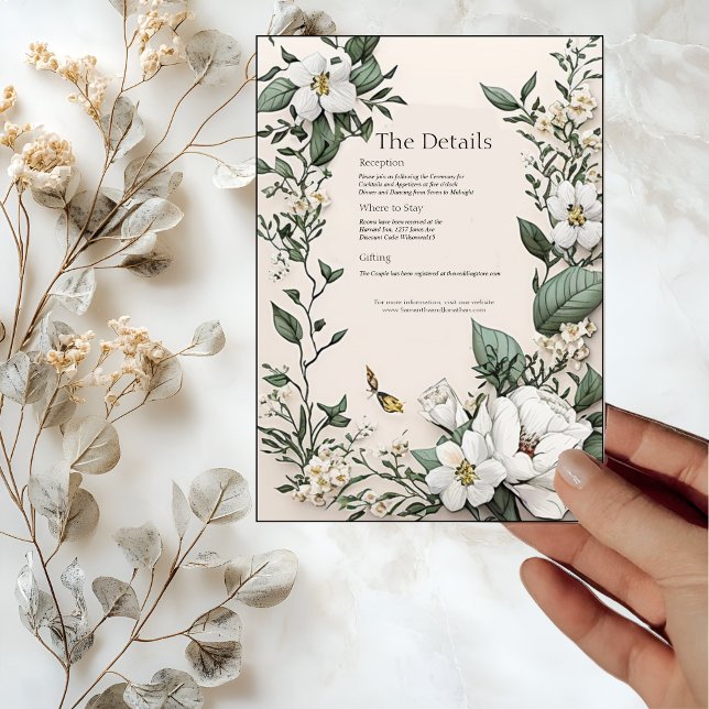 Tarjeta de detalles del Boda de mariposa de Magnol (Subido por el creador)
