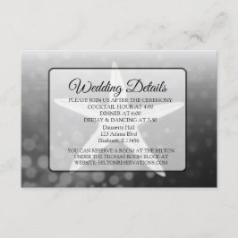 Tarjeta de detalles del Boda Oceanan Black Starfis