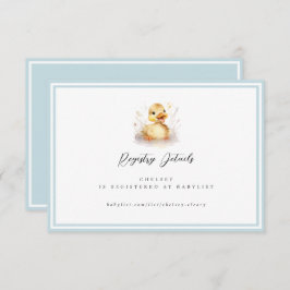 Tarjeta de detalles del registro de Little Duck Ba