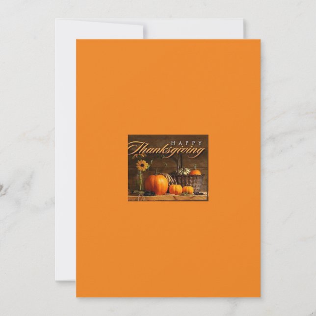 Tarjeta de Día de Acción de Gracias AIH (Anverso)