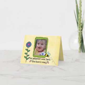 tarjeta de día de adopción