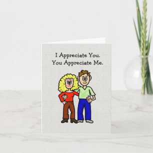 Tarjeta de Día de Apreciación de Esposa o Esposo (