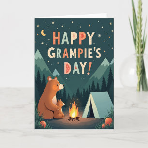 Tarjeta de Día de Grampies Estrellados
