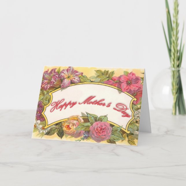 Tarjeta de Día de la Madre (Anverso)