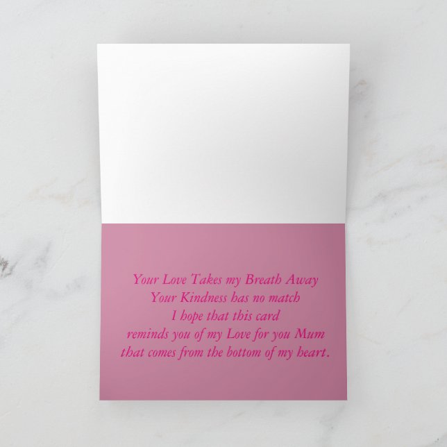 Tarjeta de Día de la Madre (Interior)