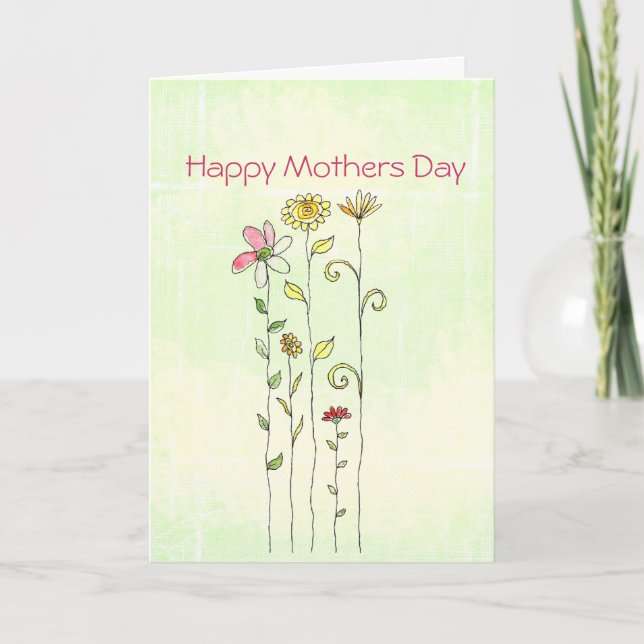 Tarjeta de Día de la Madre (Anverso)