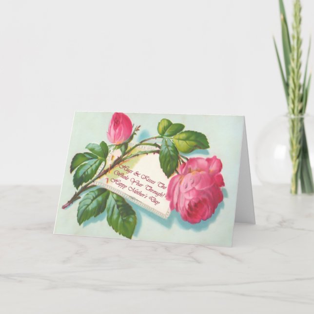 Tarjeta de Día de la Madre (Anverso)