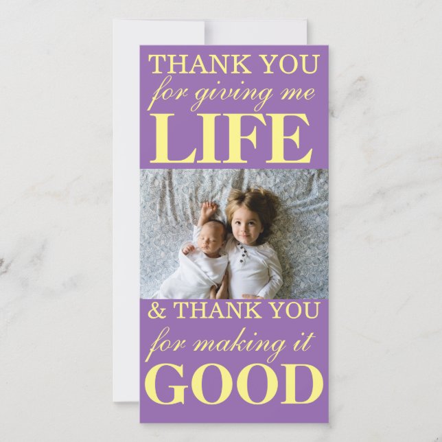 Tarjeta de Día de la Madre (Anverso)