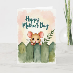 Tarjeta de Día de la Madre Amiga del Peekaboo Dulc