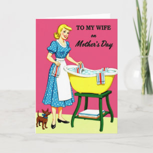 Tarjeta de Día de la Madre con Espuma Dulce