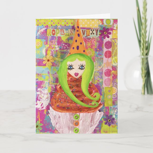 Tarjeta de Día de la Madre CupKate (Anverso)