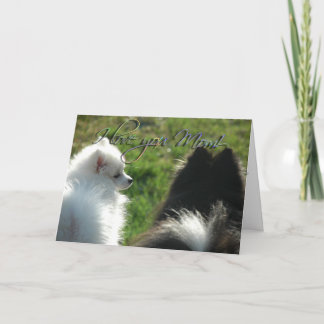 Tarjeta de Día de la Madre de Amor Cachorro
