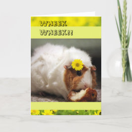 Tarjeta de Día de la Madre de cerdo de bonito