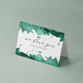 Tarjeta de Día de la Madre de un Lavado de Agua Es