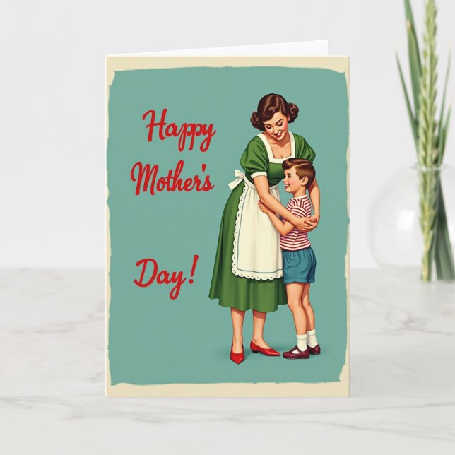 Tarjeta de Día de la Madre Emerald Joy (Anverso)