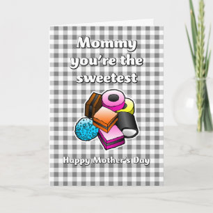 Tarjeta de Día de la Madre Licorice Allanges