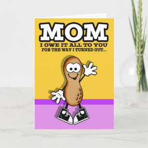 Tarjeta de Día de la Madre Lil Peanut