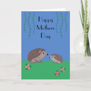 Tarjeta de Día de la Madre para niños y adolescent