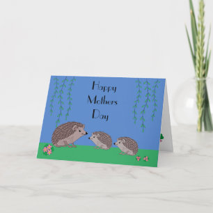 Tarjeta de Día de la Madre para niños y adolescent