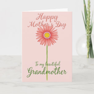 Tarjeta de Día de la Madre Pétalos Rosados Amor