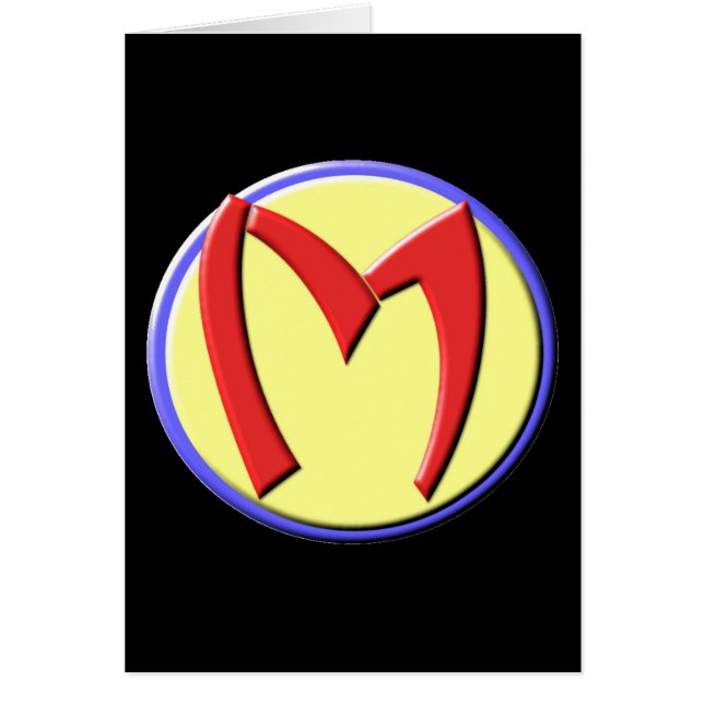 Tarjeta de Día de la Madre Super Mom (Frente)