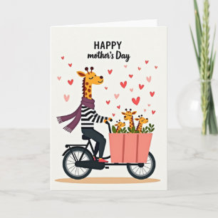 Tarjeta de Día de las Madres Elegante