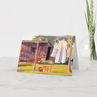 Tarjeta de día de lavado