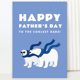 Tarjeta de Día de los Padres más Coolest Dads