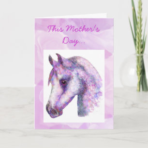 Tarjeta de día de Rosie Mother